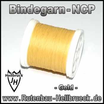 Bindegarn Nylon - NCP - Gold - Vorfixiert -A-
